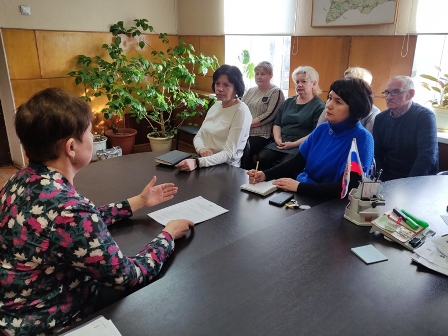 Состоялось 23 заседание территориальной избирательной комиссии Троснянского района